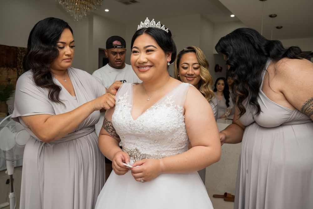 Wedding day photography