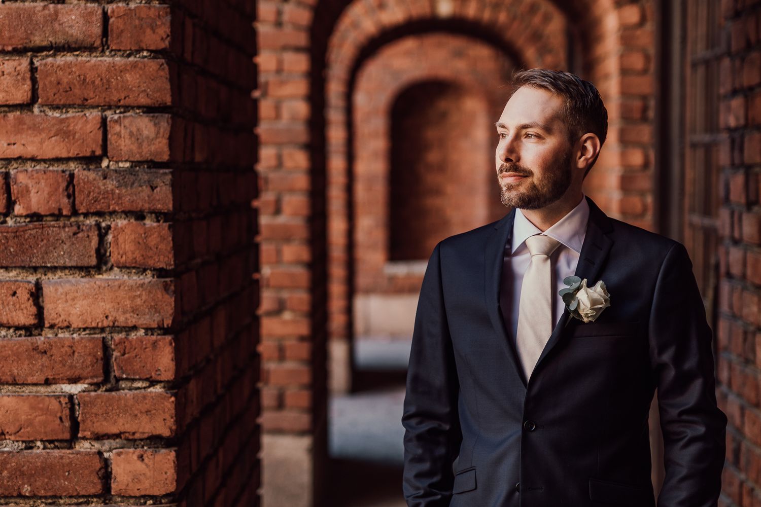 Bröllopsfotografering i Stockholms stadshus, Fotograf Therese Thörne