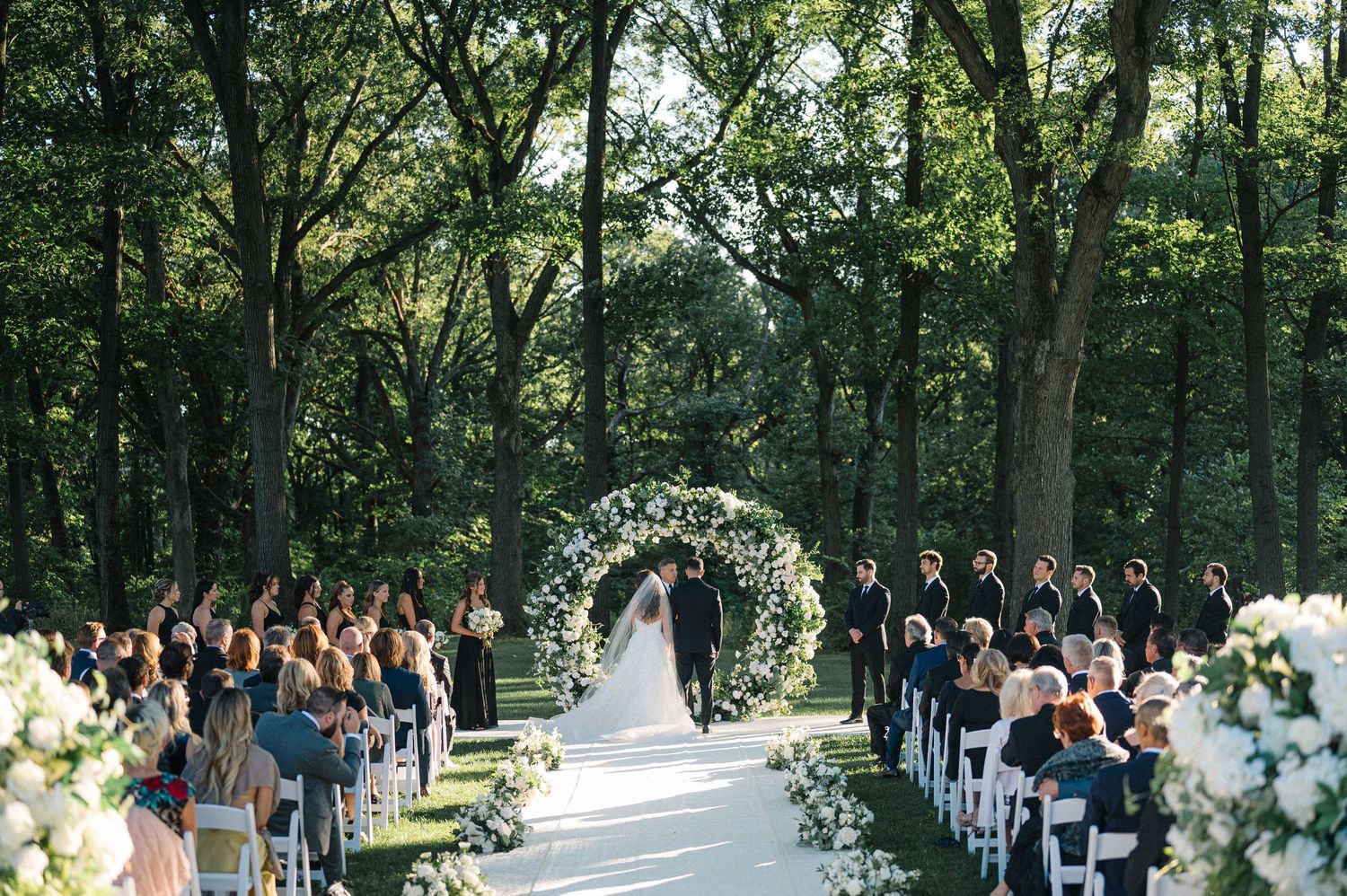 Modern Black Tie Summer Wedding at Monte Bello Estate | Candace Sims Luxury Chicago Fine Art Wedding Photographer