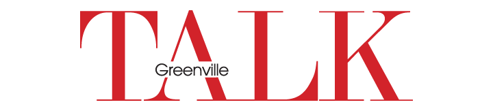 Red text logo spelling out TALK in capital letters on white background.