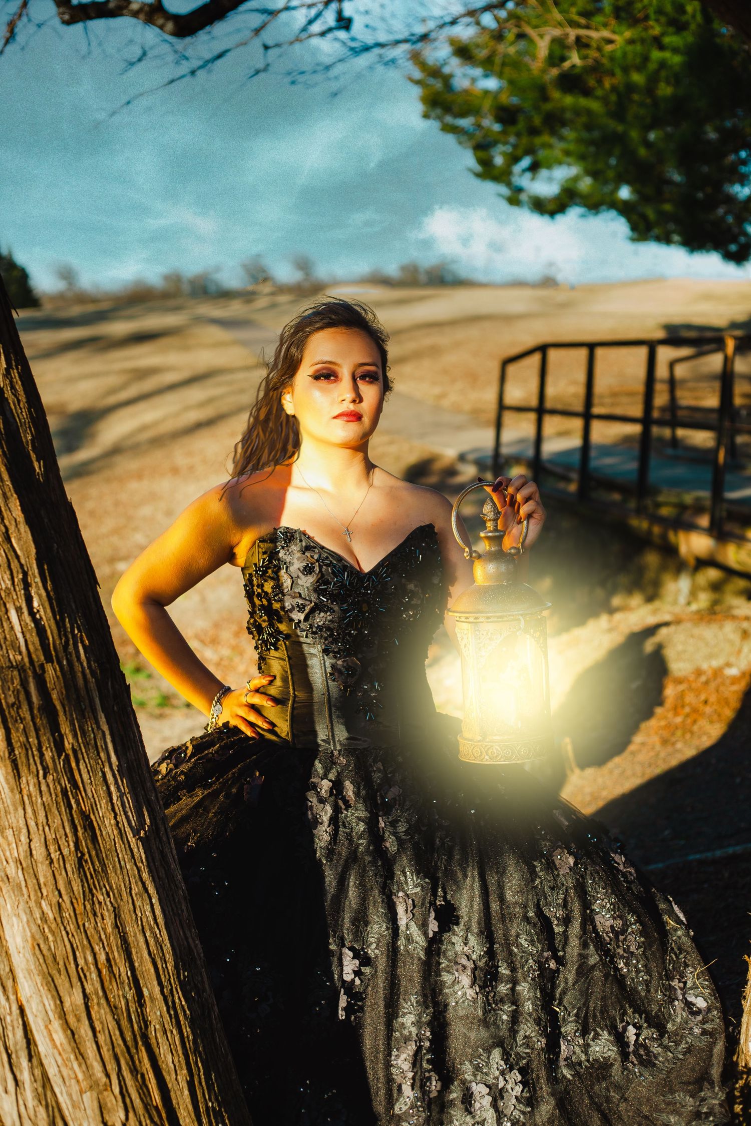 Moody and Dark quince shoot down in rockwall, texas by garland xv anos fotografia