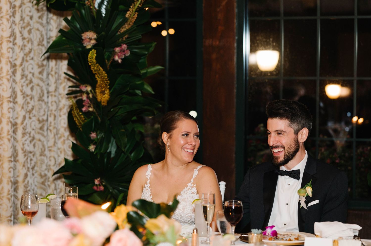 Tropical Wedding at Bloomington Country Club | Candace Sims Chicago Luxury Fine Art Wedding Photographer