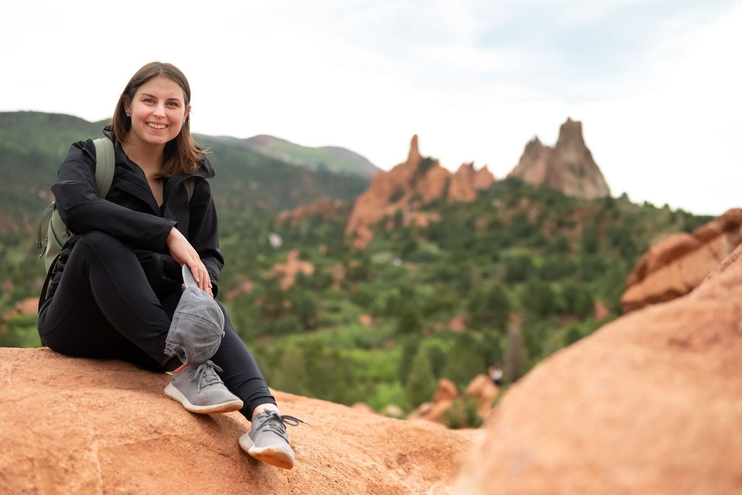 Scouting for a family photoshoot at Garden of the Gods