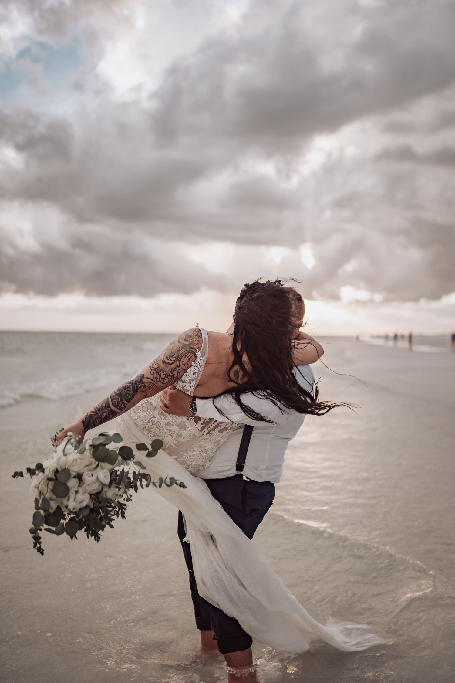 Siesta Key Sunset Wedding Central Florida