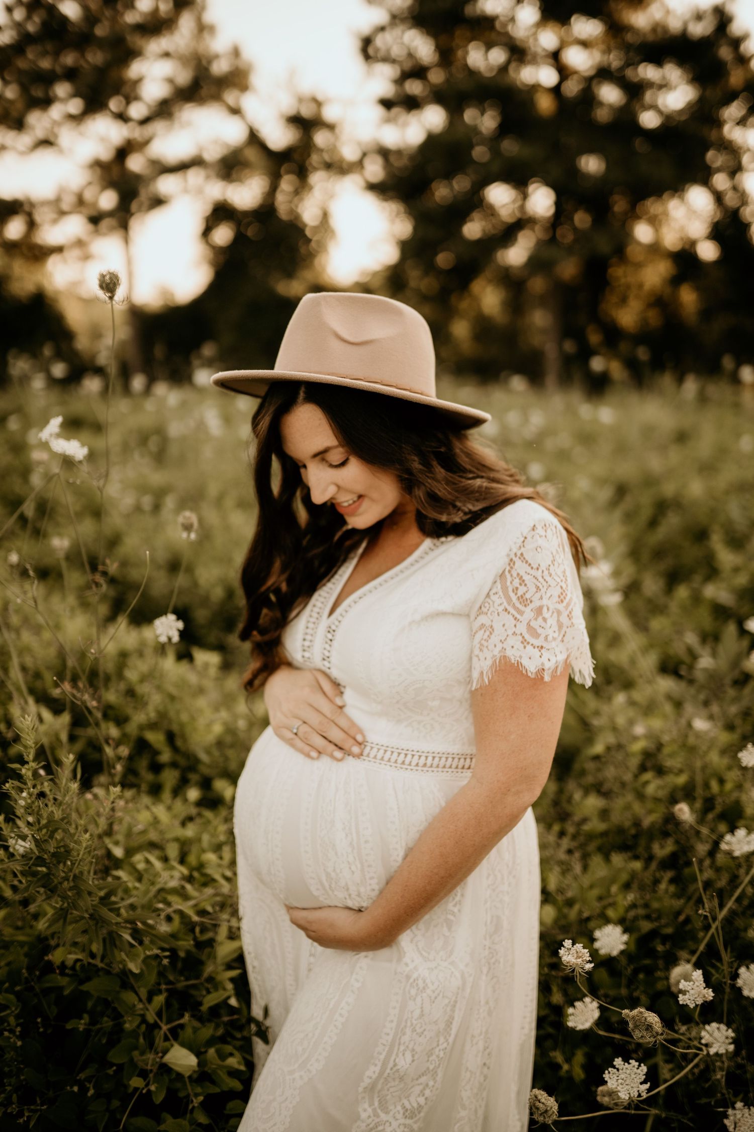 Boho Maternity Motherhood Ocala Golden Hour
