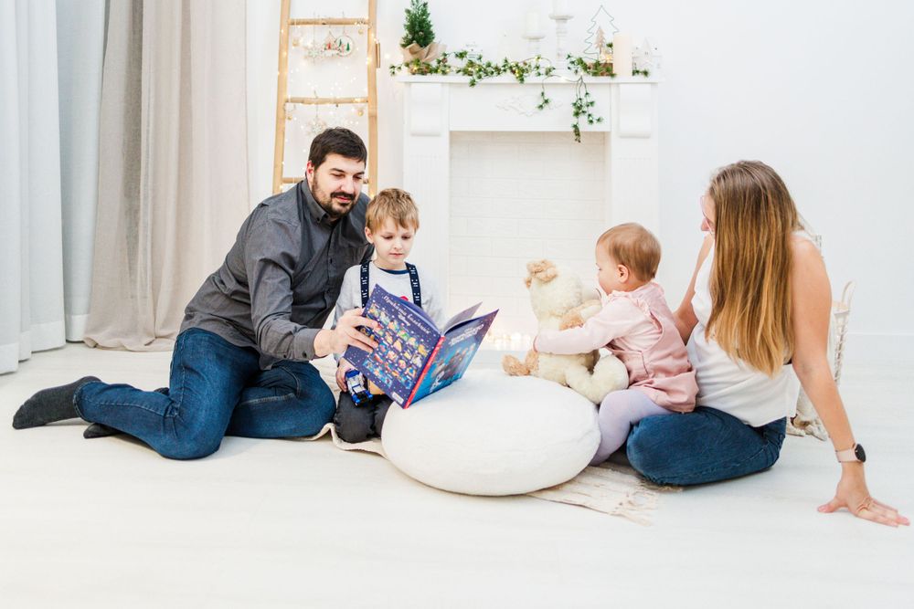 семейна коледна фотосесия софия, фотостудио младост, фотостудио софия, професионален фотограф софия