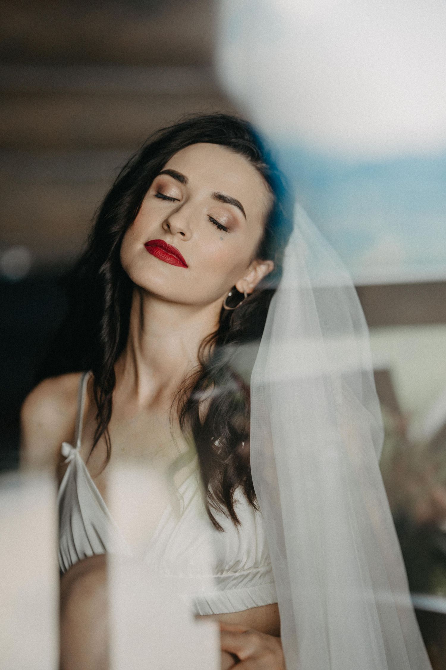 creative unusual candid getting ready bridal photo pre-wedding session Branson Missouri wedding photography