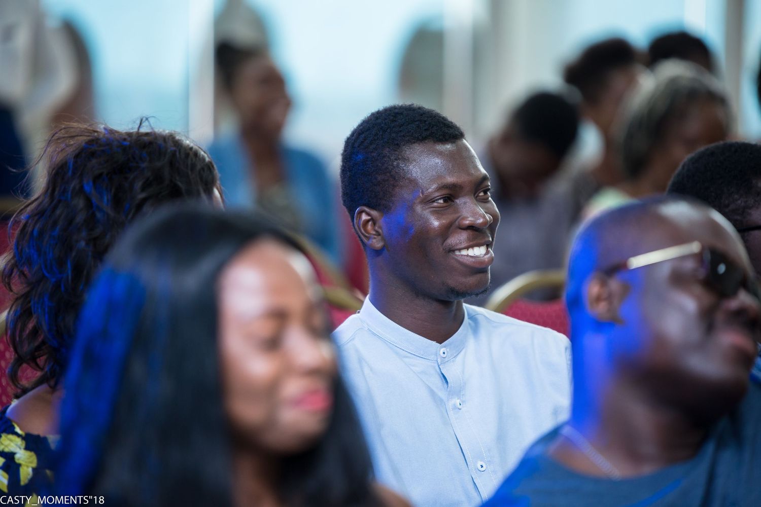 Experiential Events by Channel Media. A crowd shot of the A God somewhere events by Attakay Jnr, OB AMponsah and Channel Media Events.