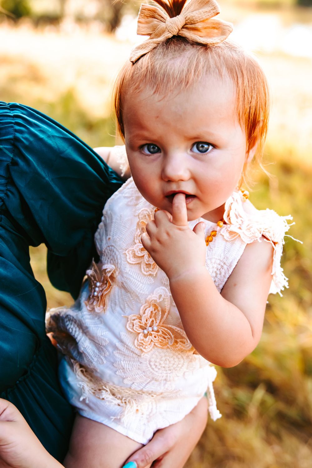 Cute baby - family photography session.