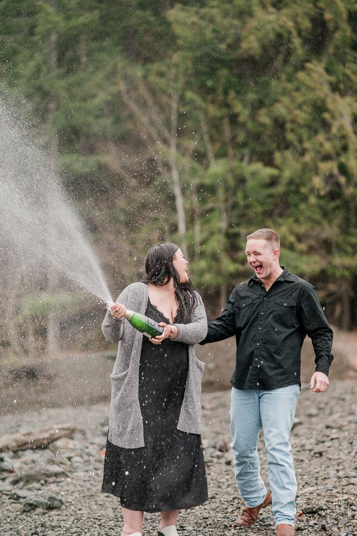 lake cushman engagement