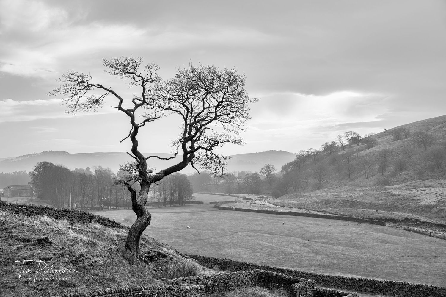 The Langden Valley near Dunsop Bridge in The Forest of Bowland