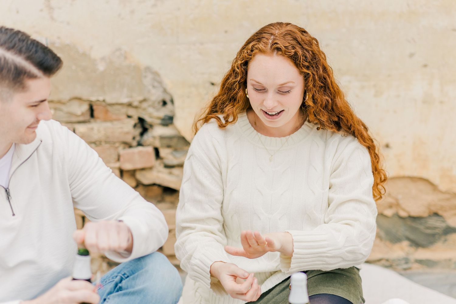 OATLANDS HISTORIC HOUSE LEESBURG VIRGINIA ENGAGEMENT PICTURES