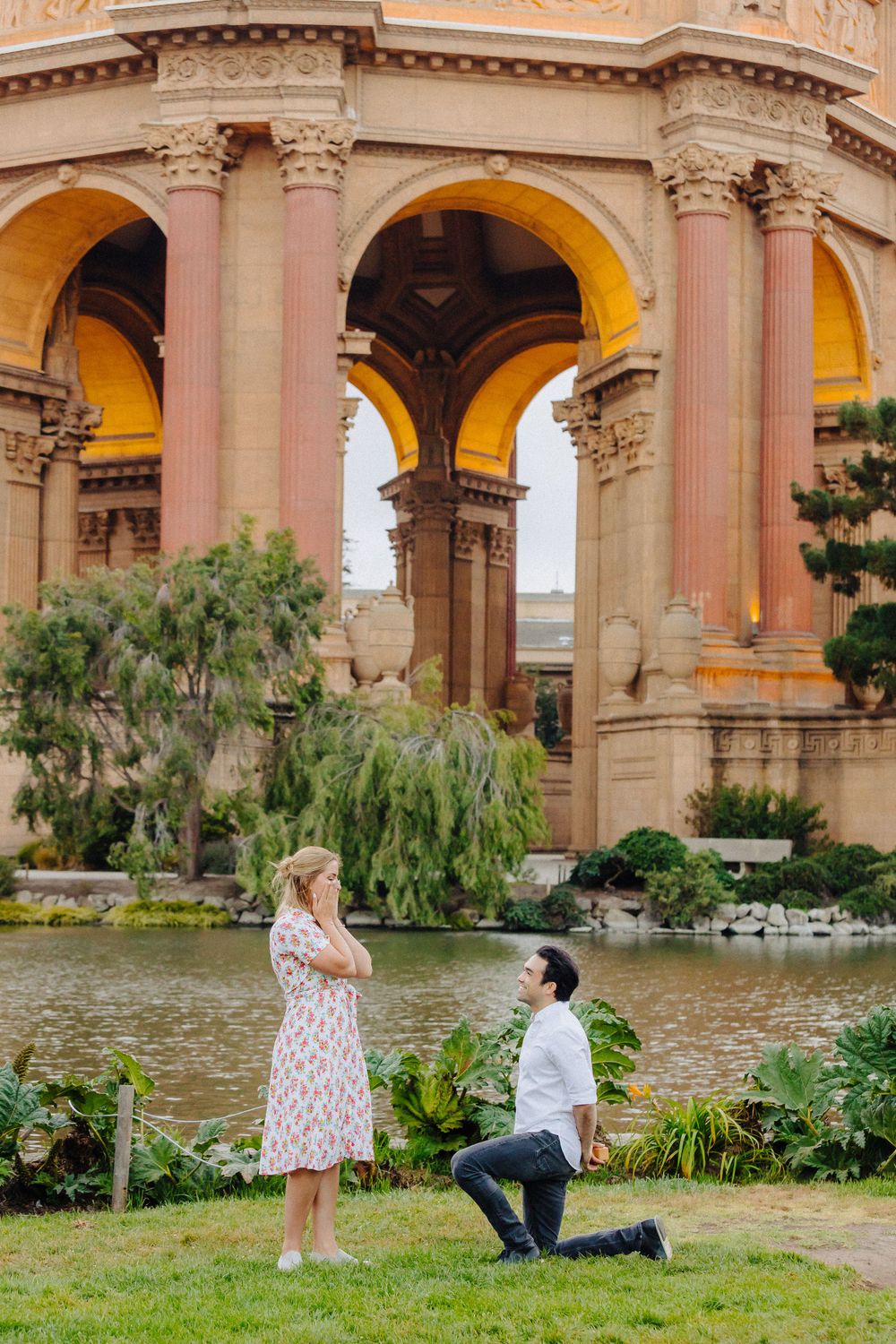 Palace of Fine Arts proposal, couple