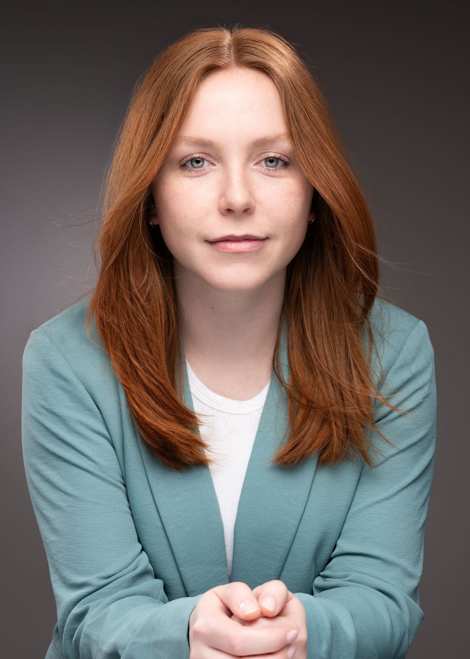 Portrait d'affaires réalisé au studio de Montréal, QC, Canada