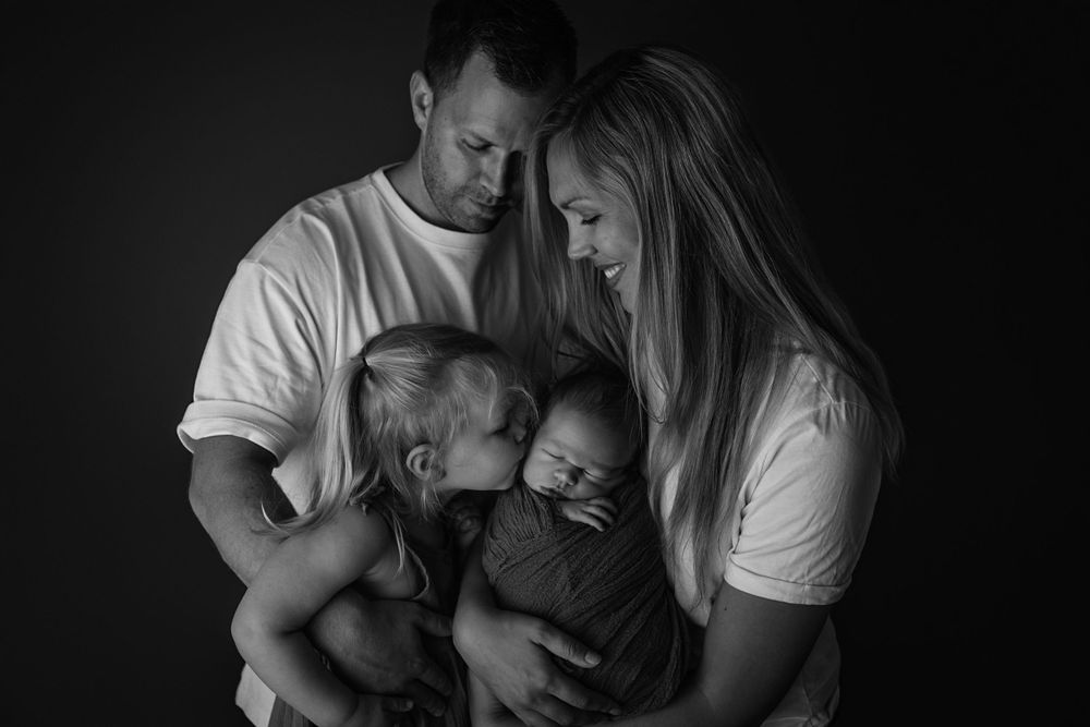 Familiefotografering studio