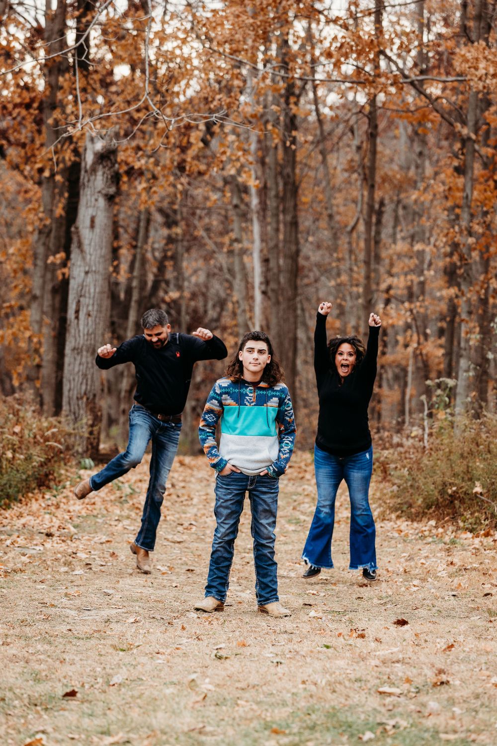 family photos in Palisades Kepler State Park Mt Vernon Iowa fall sage and ivy studio Iowa corridor midwest senior boy