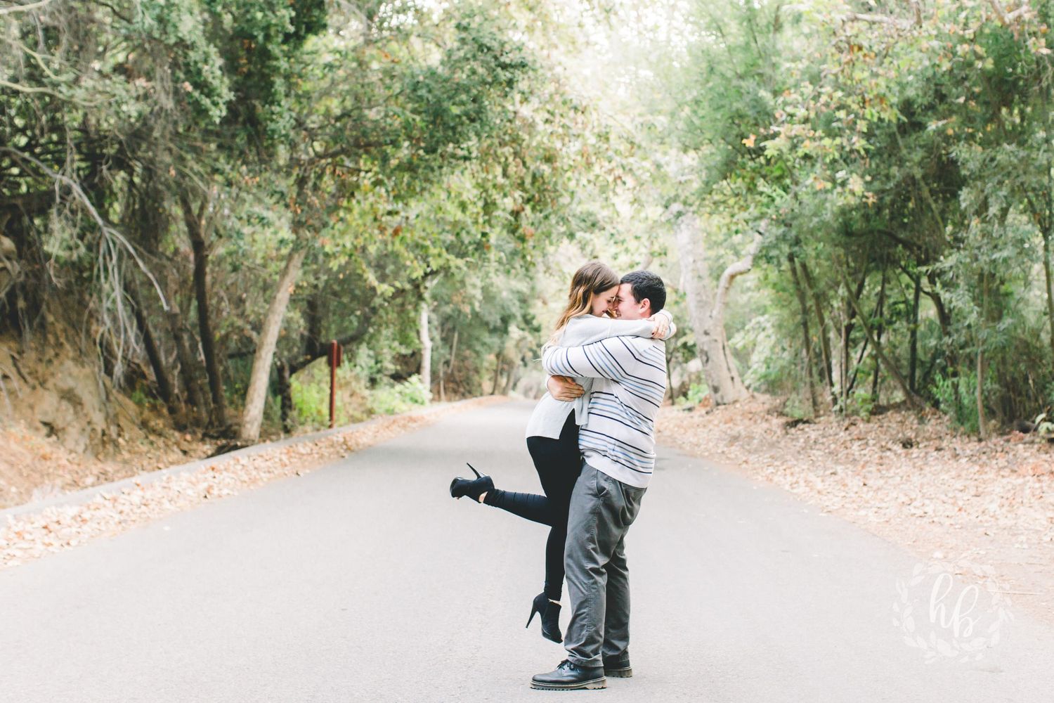 Santa Clarita Placerita Canyon engagement photos