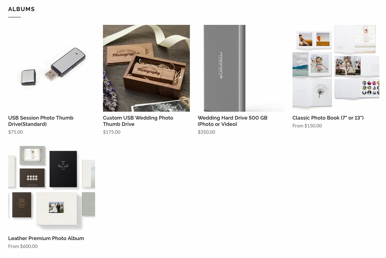 A computer hard drive product photo collage shows storage devices and laptop accessories in a grid layout.