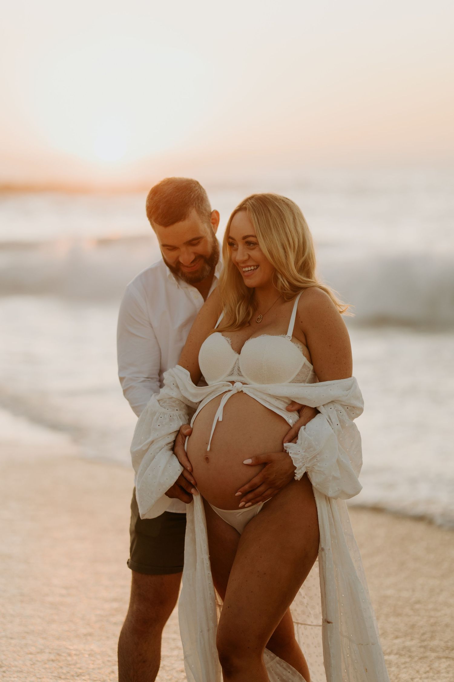 Sunrise maternity photography sydney