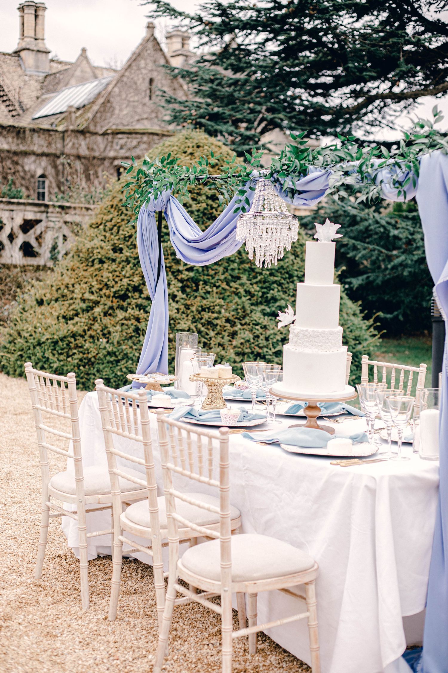 outdoor al fresco tablescape luxury wedding inspiration