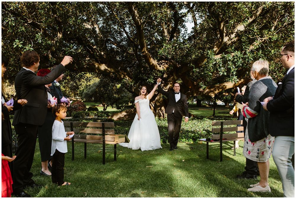 hyde park wedding mr and mrs