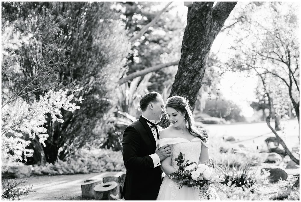 hyde park wedding black and white portrait of couple