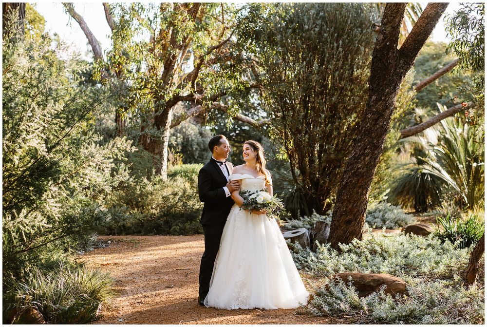 hyde park wedding bride and groom portrait