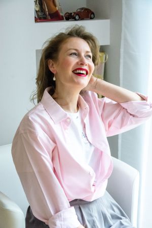 Natural light portrait of women