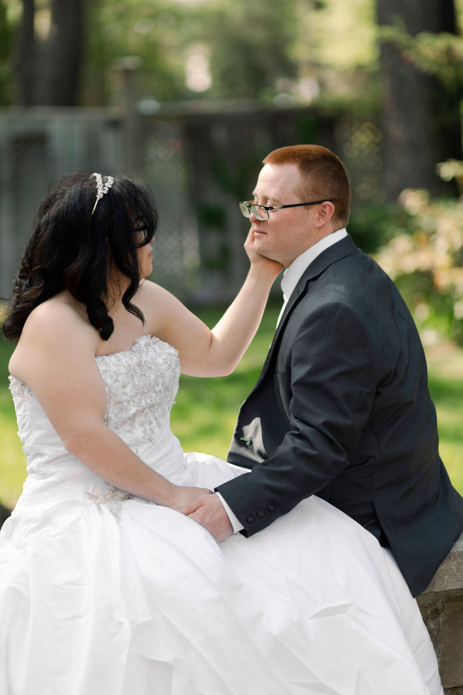 10 year wedding anniversary portraits Husband and wife
