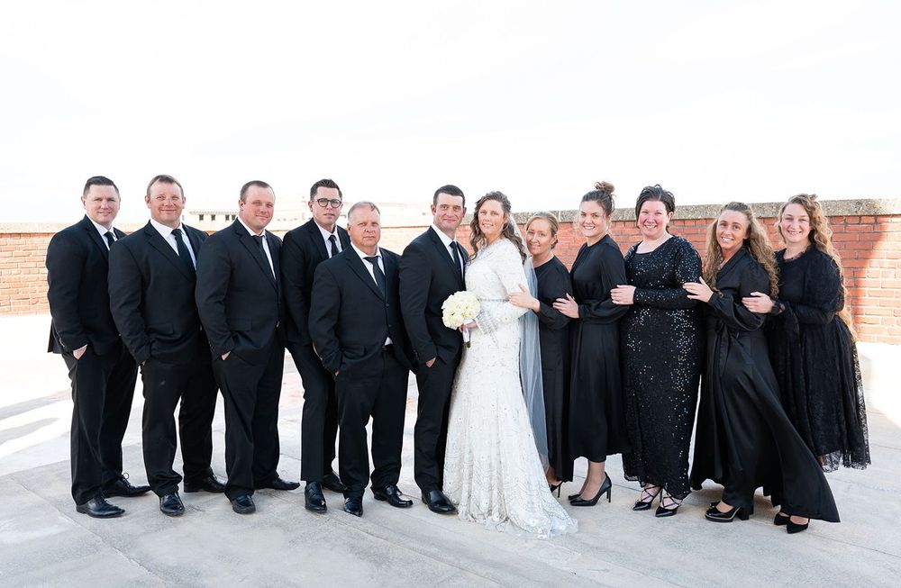Wedding at Booth Hotel in Independence, KS by Bartlesville Wedding Photographer Kristi Bray Photography