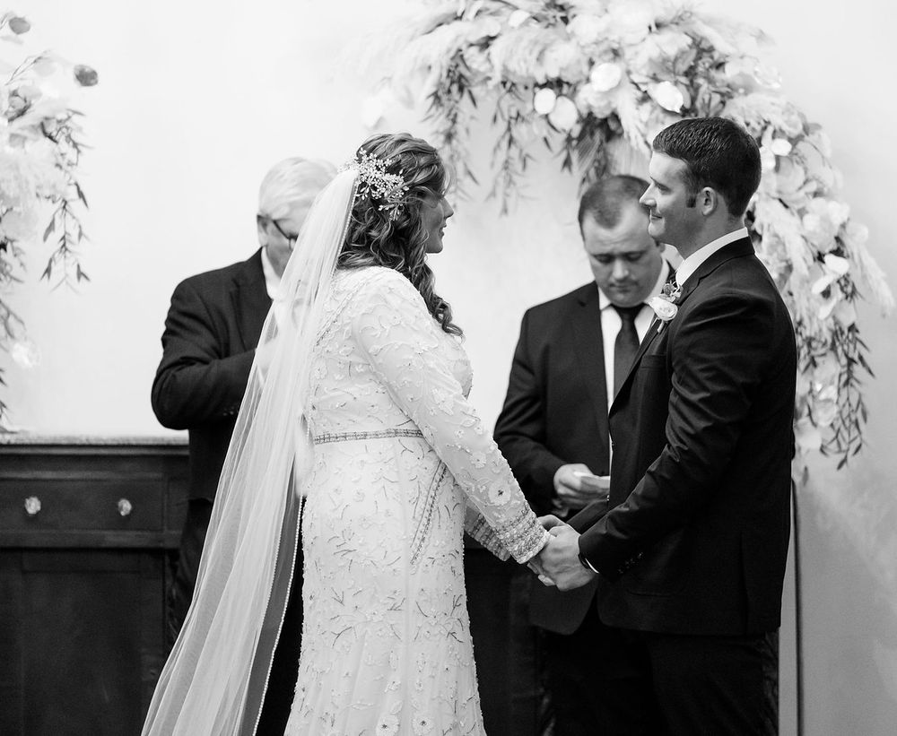 Wedding at Booth Hotel in Independence, KS by Bartlesville Wedding Photographer Kristi Bray Photography