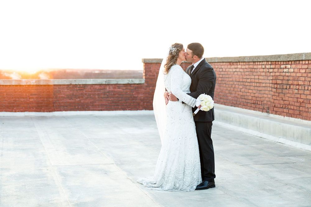 Wedding at Booth Hotel in Independence, KS by Bartlesville Wedding Photographer Kristi Bray Photography