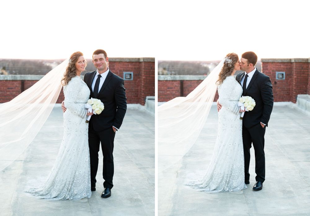 Wedding at Booth Hotel in Independence, KS by Bartlesville Wedding Photographer Kristi Bray Photography