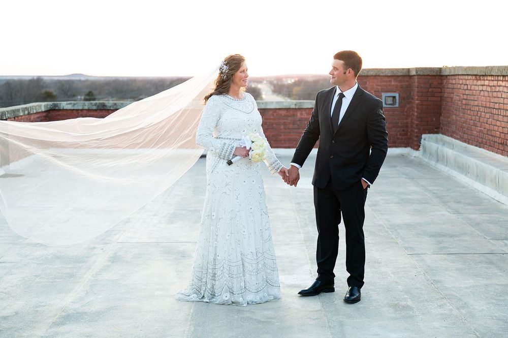 Wedding at Booth Hotel in Independence, KS by Bartlesville Wedding Photographer Kristi Bray Photography