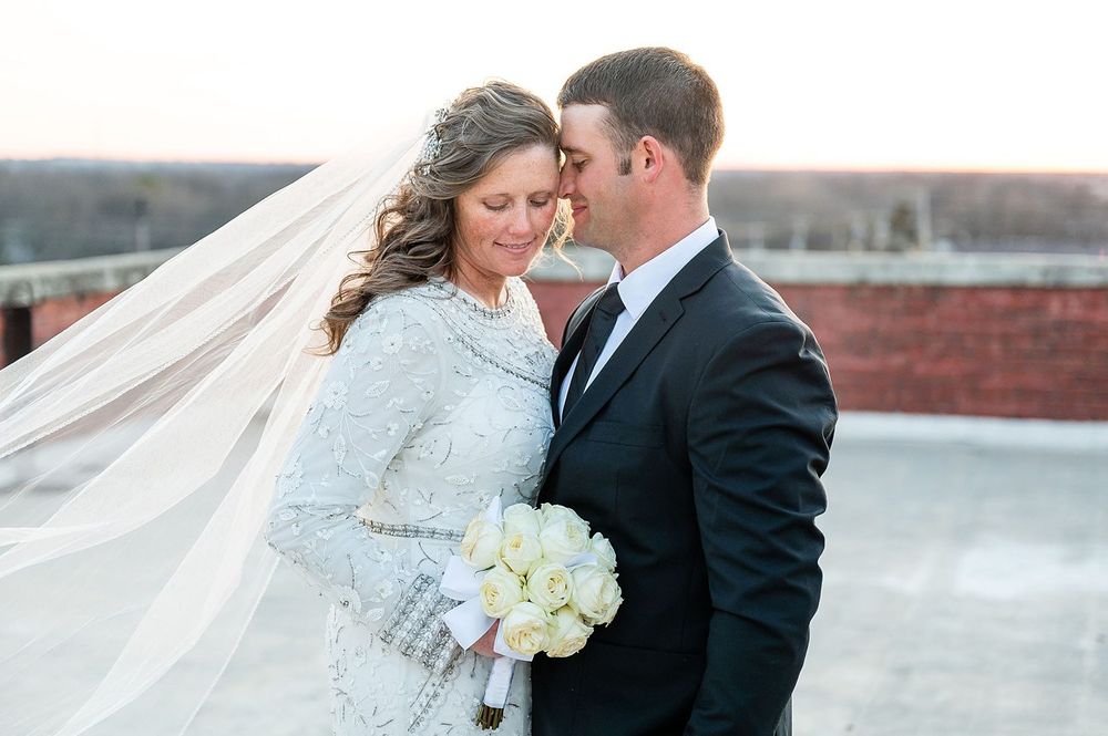 Wedding at Booth Hotel in Independence, KS by Bartlesville Wedding Photographer Kristi Bray Photography