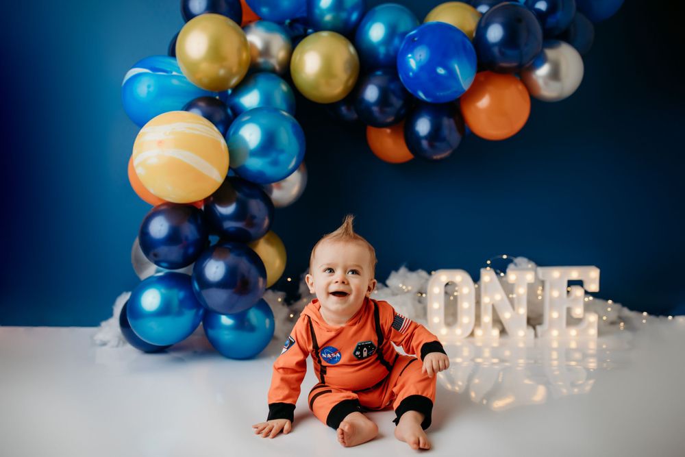 one year cake smash photographer