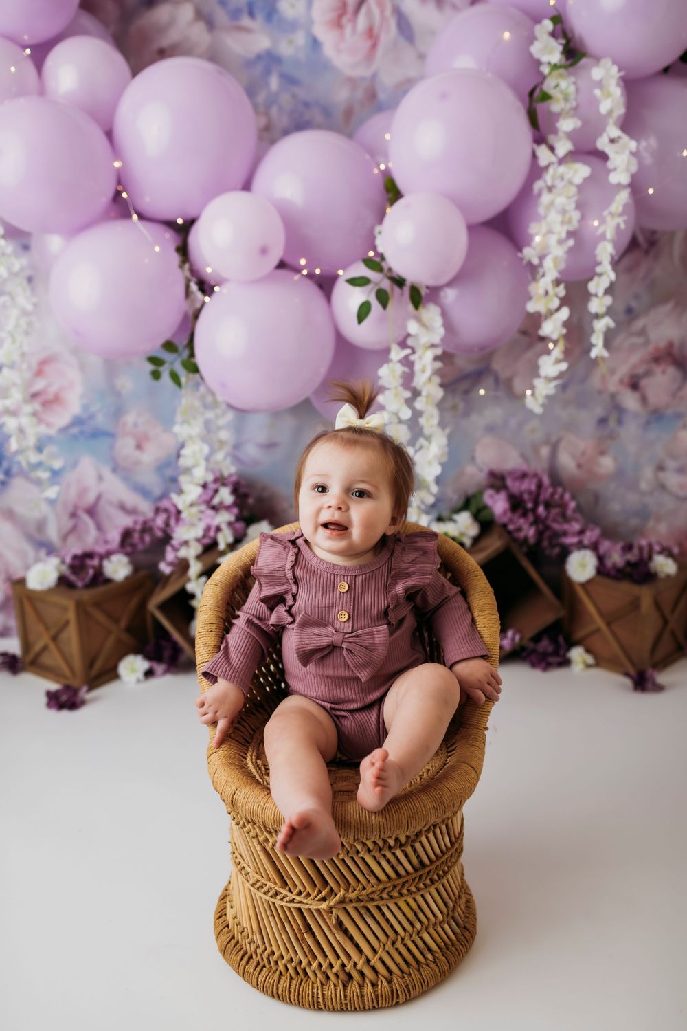 one year cake smash photographer
