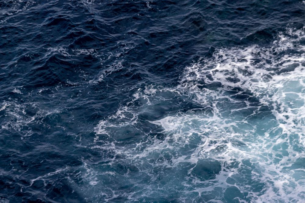 Ocean textures and colours.
