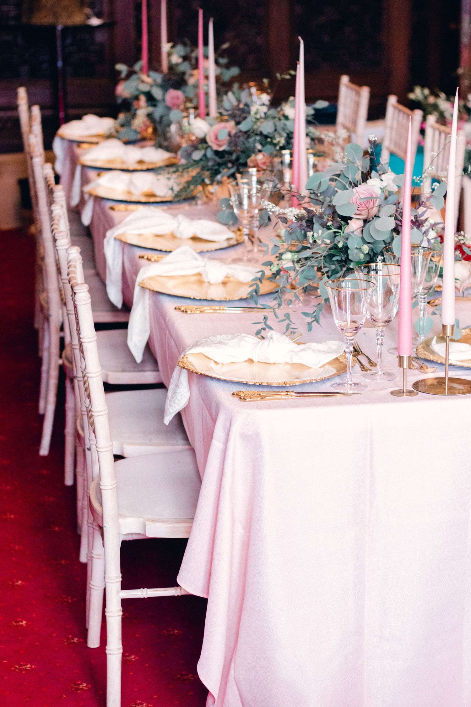 romantic fine art french inspired tablescape