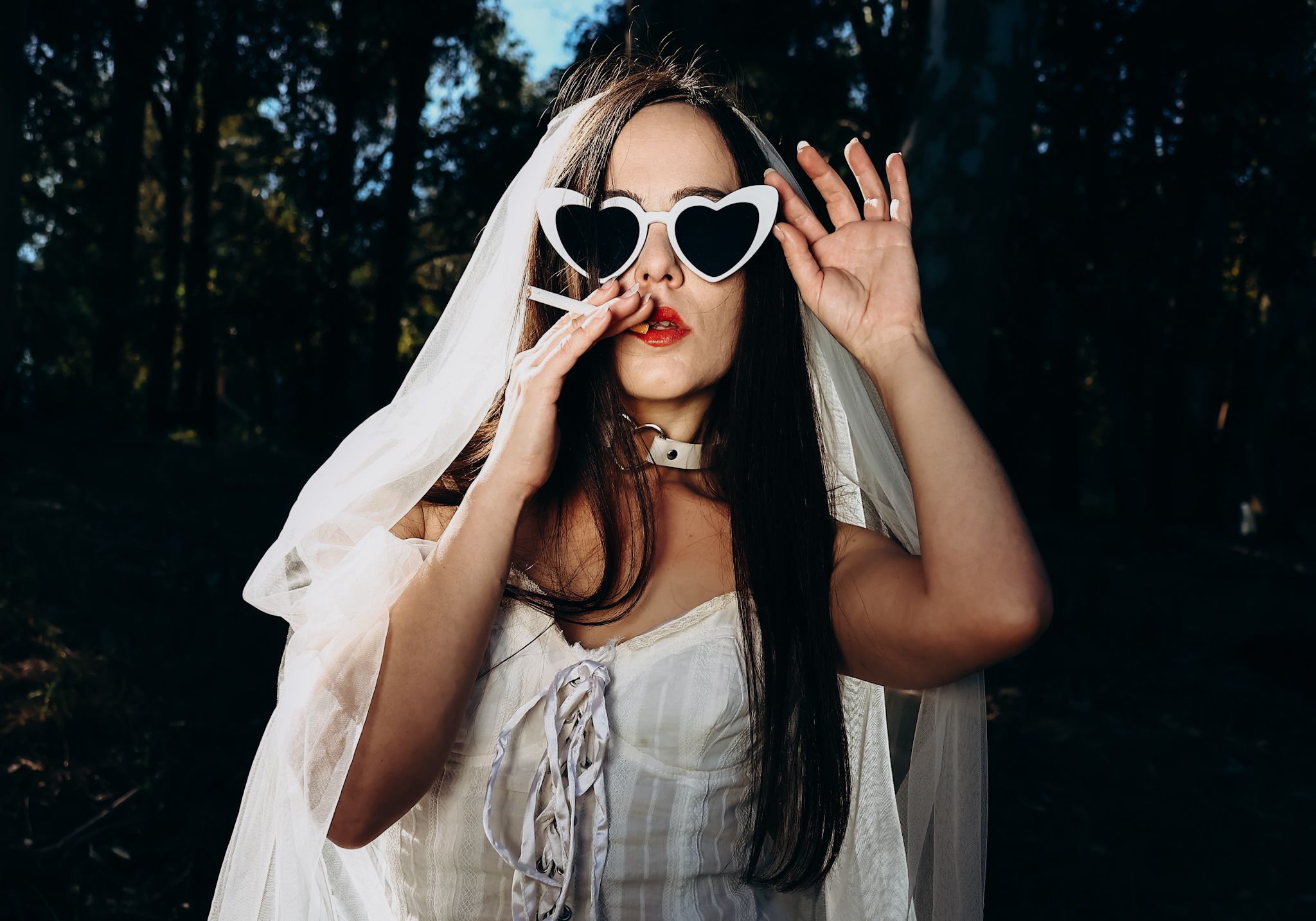 RAD BlackStar Photography & Film by Rupanty, affordable budget moody dark photography for alternative couples Sydney NSW