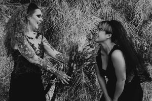 RAD BlackStar Photography & Film by Rupanty, affordable budget moody dark photography for alternative couples Sydney NSW