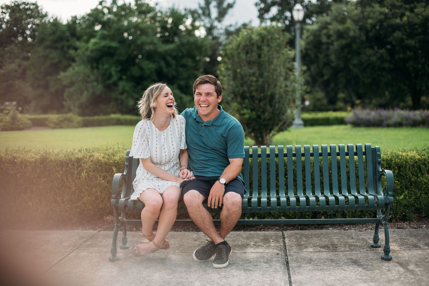 Baton Rouge Engagement Session at State Capital