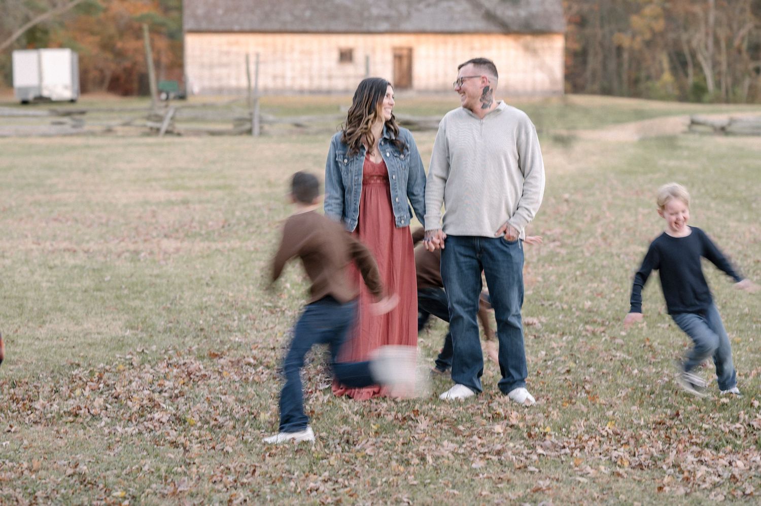 Pemberton state park in Maryland, family photo session places