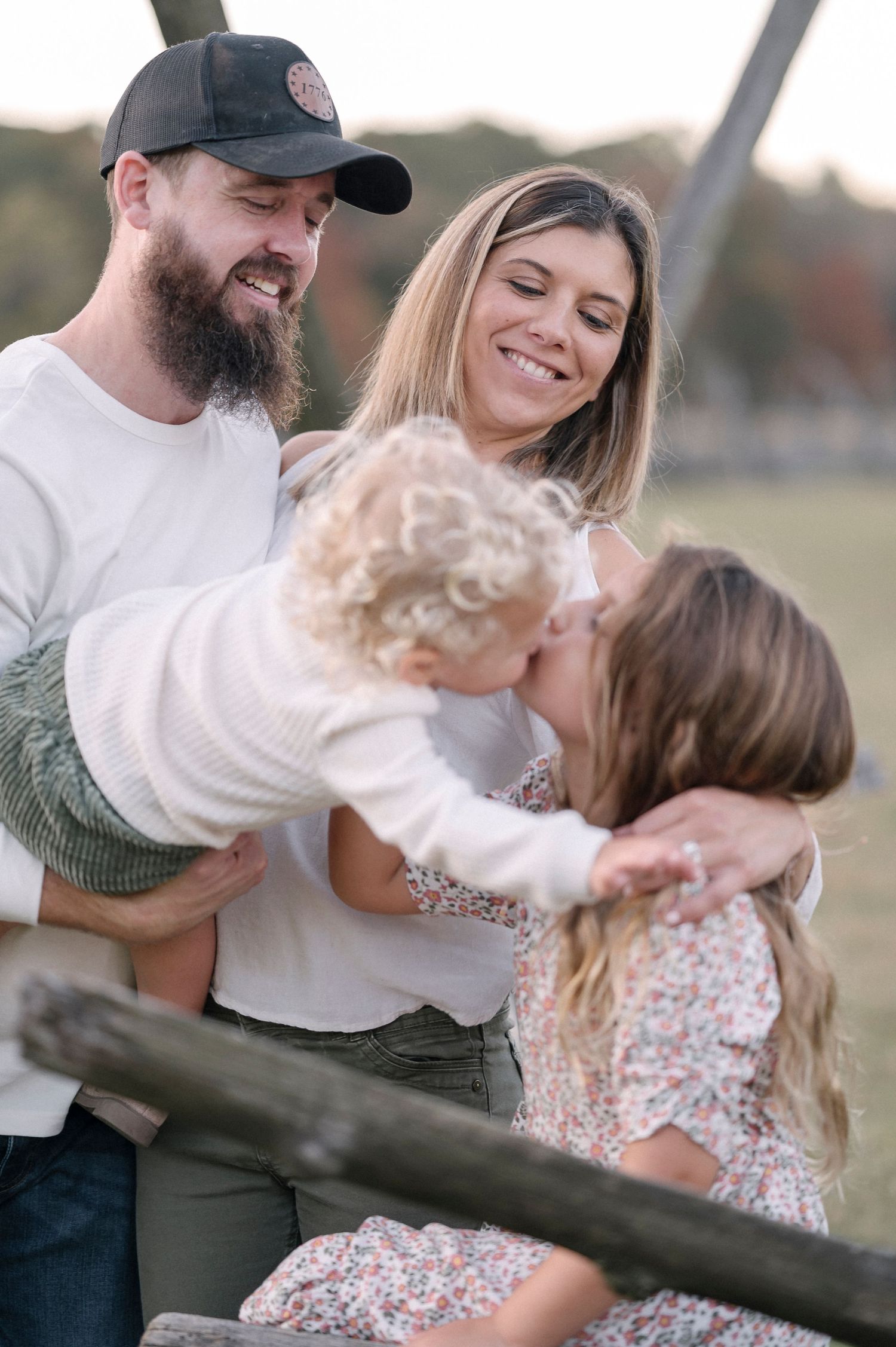 Pemberton state park in Maryland, family photo session places