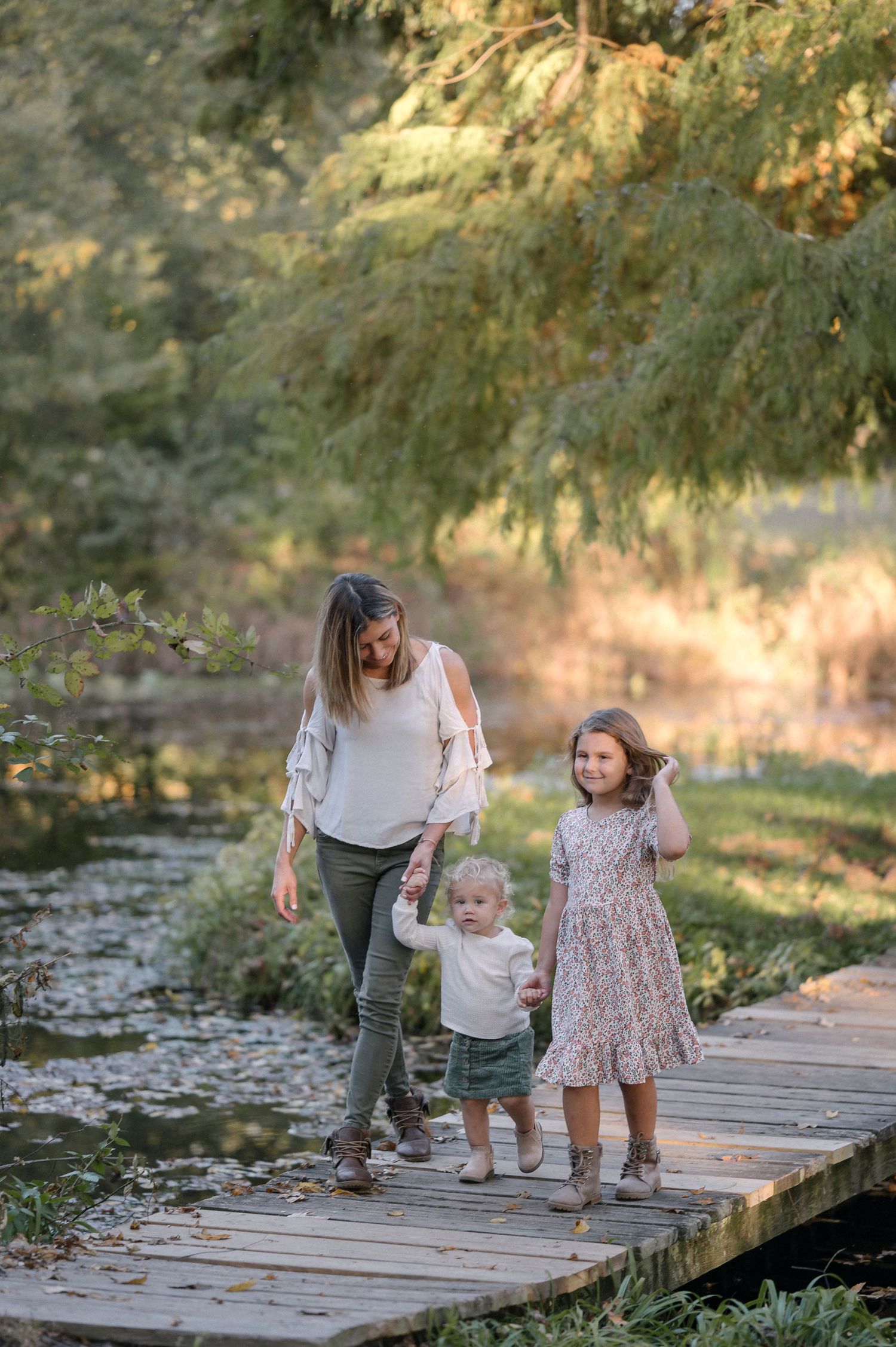 Pemberton state park in Maryland, family photo session places