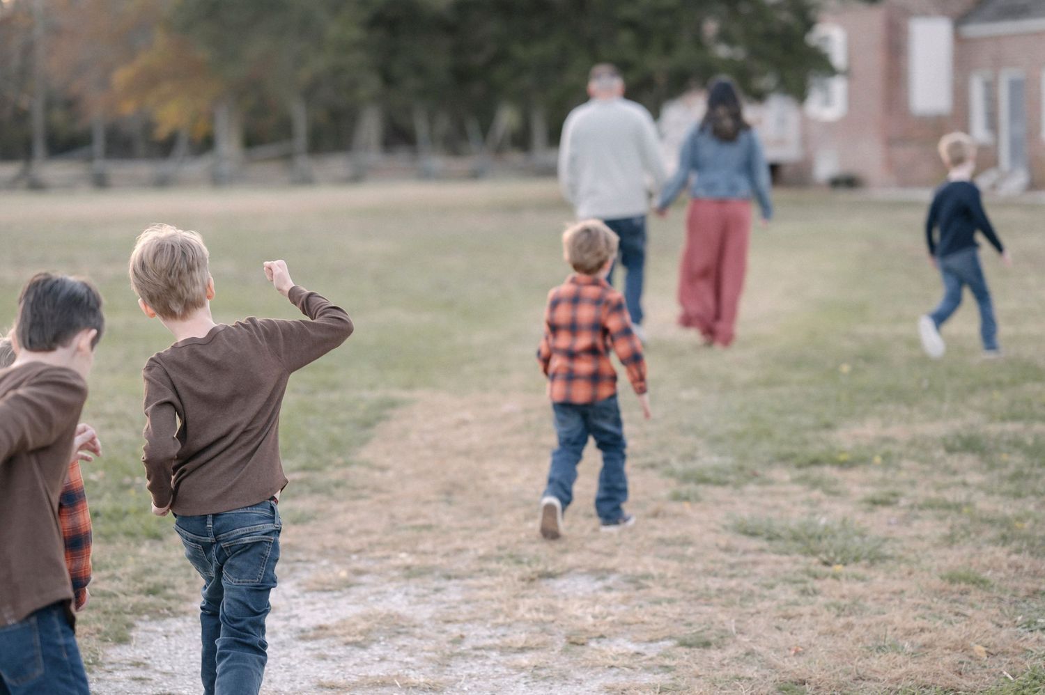Pemberton state park in Maryland, family photo session places
