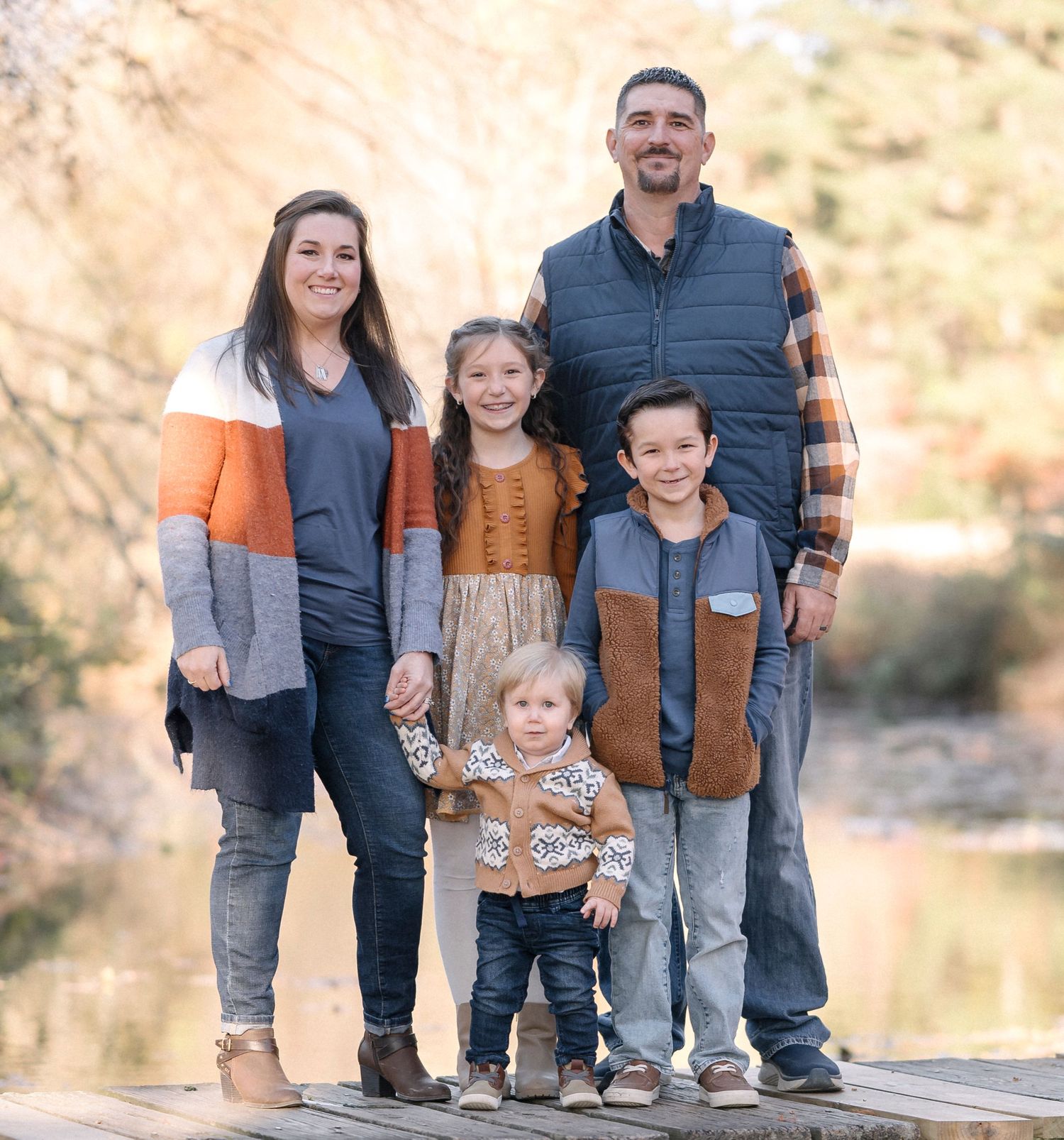 Pemberton state park in Maryland, family photo session places