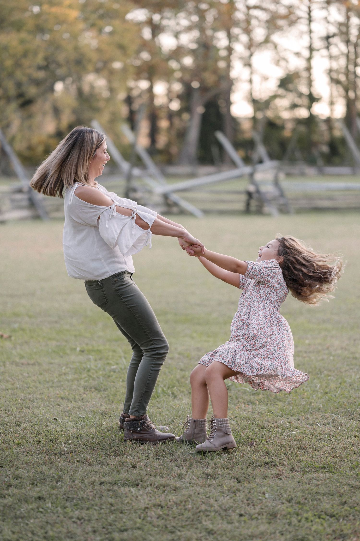 Pemberton state park in Maryland, family photo session places