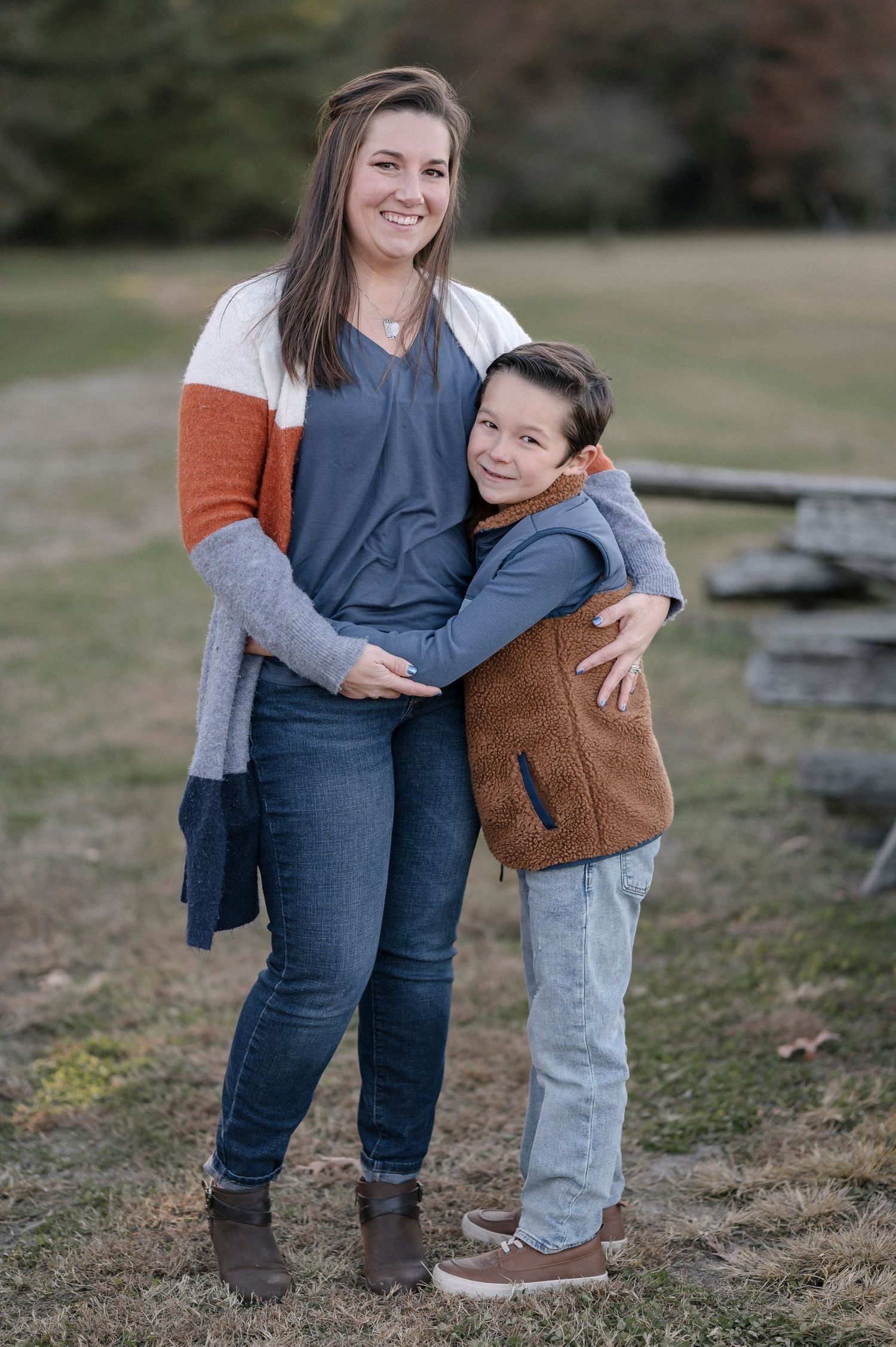 Pemberton state park in Maryland, family photo session places