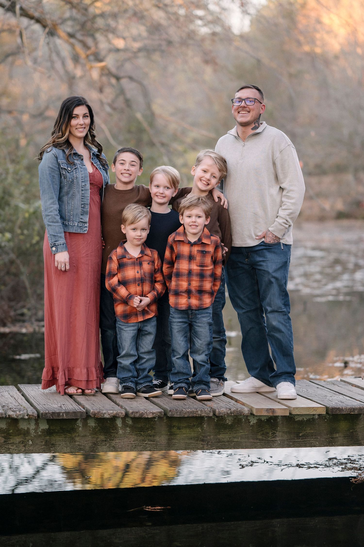 Pemberton state park in Maryland, family photo session places